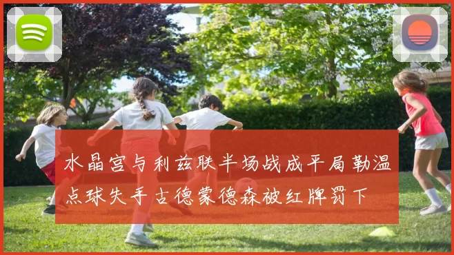 水晶宫与利兹联半场战成平局勒温点球失手古德蒙德森被红牌罚下